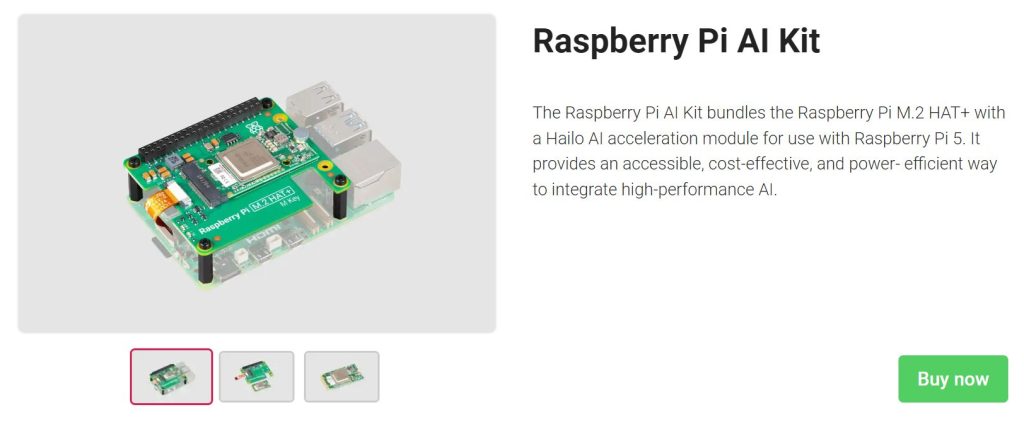 Raspberry Pi 與 Hailo 攜手推出全新低價 AI 開發套件 — 售價僅 70 美元！