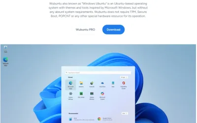Wubuntu：結合 Windows 外觀與 Ubuntu 穩定性的全新OS