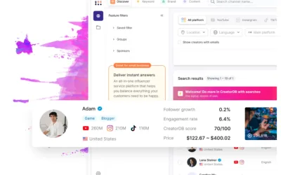 CreatorDB：全球網紅搜尋引擎，每日更新創作者數據與深入分析