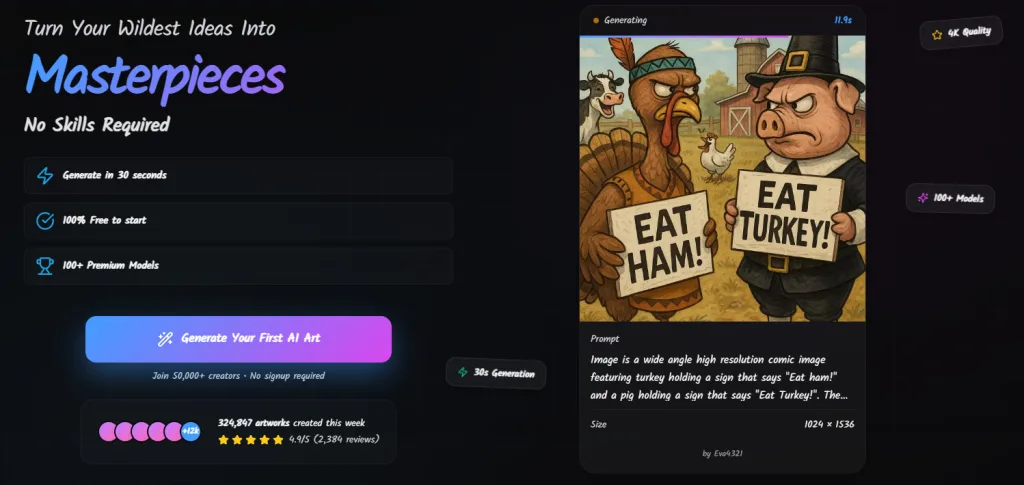 創作者必備 AI Gallery！超實用 AI 圖像生成工具完整教學