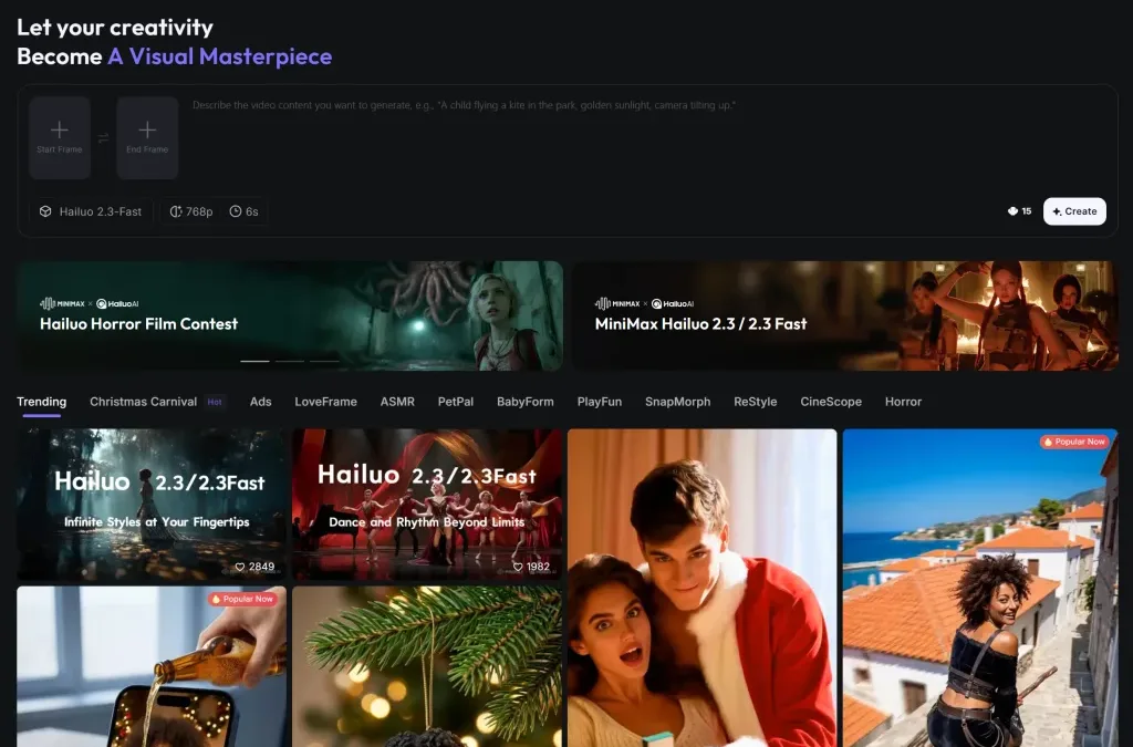 HailuoAI 海螺 AI 全方位介紹：讓每個想法變成電影級影片的最先進 AI 工具