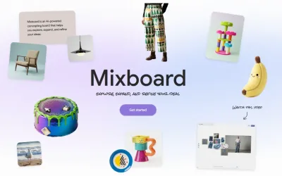 Google Labs 最新 Mixboard:用 AI 把靈感拼貼秒變高質感簡報
