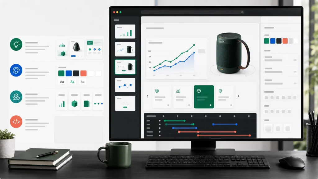 Codex 與 Open Design 製作互動式 HTML 簡報的工作介面