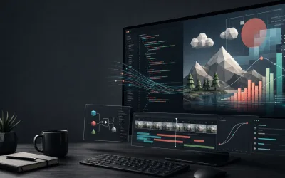 Claude Code + Remotion 動畫教學：Codex、GSAP、D3 與 Blender 完整工作流