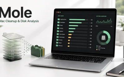 Mole 教學：免費 Mac 清理工具，安裝、磁碟分析與常用命令